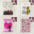 Cartoon plastic bags gift art small fresh bags wholesale free of mail