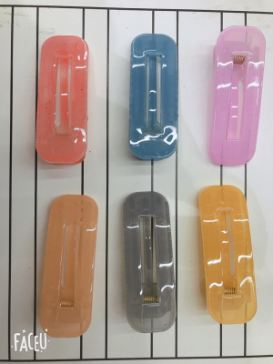 6.5 Plastic Hollow Clip DIY Ornament Accessories Barrettes