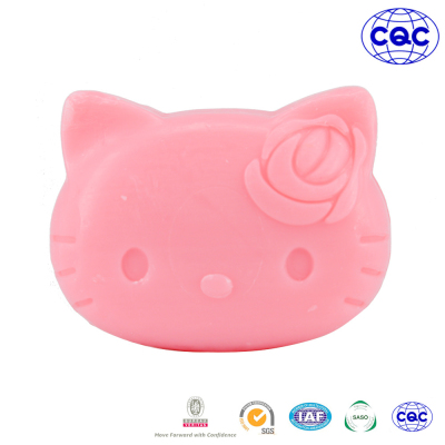 GMP Certificate Bath Soap Packaging, Customized Logo for Children Brightening Soap Cartoon Shape Cute Children Soap