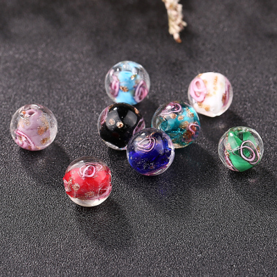 Glass beads Japanese ancient method core embedded meijinsha Glass beads loose beads jewelry accessories wholesale