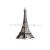 Creative three-dimensional Eiffel Tower clip refrigerator paste France tourism commemorative gifts crafts custom