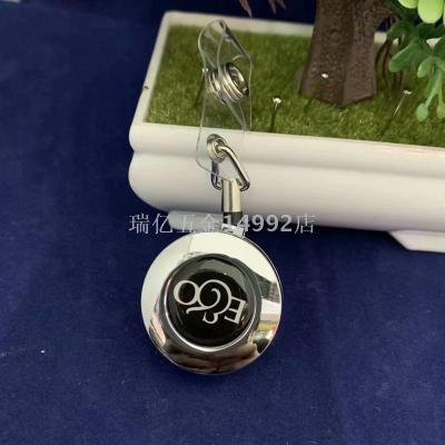 Wholesale 28MM Metal Zinc Alloy Can Buckle Retractable Buckle Anti-Theft Clasp + Wire Rope + Safety Brooch