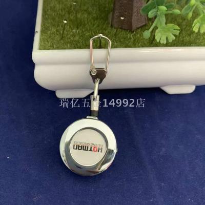 Wholesale 28mm Small Metal Zinc Alloy Can Buckle Retractable Buckle Anti-Theft Clasp + Nylon Thread + Safety Brooch