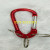 D - shaped three ring mountaineering buckle climbing hook aluminum key ring aluminum mountaineering buckle