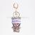 Factory Direct Sales Fashion Rhinestone Monchic Keychain Small Ear Cap Cute Doll Activity Small Gift Pendant