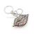 European and American Style Hot Sale New Creative Sexy Red Lips Rhinestone Keychain Bag All-Match Metal Pendant Gift