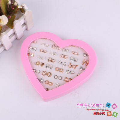 Heart-shaped boxed temperament minimalist texture pearl -shaped boxed temperament minimalist texture pearl
