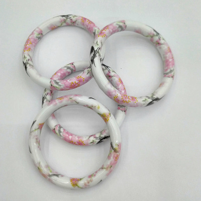 Jingdezhen folk style ceramic decals classical checking bracelets taobao small gifts manufacturers direct