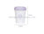 Desk plastic shake cover mini household cover with cover storage bin for sundries