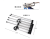 Five in one magic magic multilayer retractable pants rack TV shopping