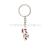 Creative new Christmas gifts candy cane key chain pendant personality diamond bow accessories bag pendant