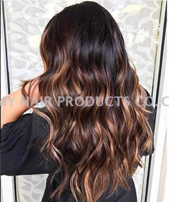  wave human hair lace wig