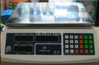 Price scale electronic scale