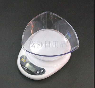 Novel electronic kitchen scale