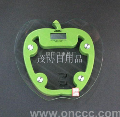 Apple shape electronic body scale