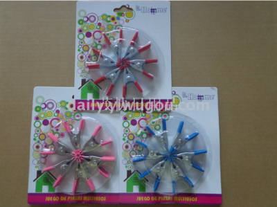 Spring clip \\2 \"metal spring clip \\ suitable for family and tent TV shopping