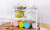 Kitchen rack multi-layer telescopic storage rack floor storage rack pot rack kitchen gadgets