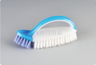 Clothing brush plastic fine PP two-color brush clothing brush plastic brush color new foreign trade hot selling