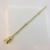 Gold leaf carnation flower rod 24k Gold leaf rose rod 24k Gold rod plating manufacturers direct sales