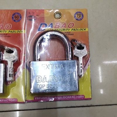 Leaf lock, padlock, small lock, customized to sample various locks