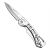 Fruit knife is suing paraphernary gift knife tableware knife portable folding knife stainless steel key chain knife