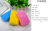 Candy color cleaning sponge durable decontamination cleaning sponge block 3PCS cleaning brush trade hot