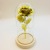 Manufacturers direct gold leaf rose glass cover rose LED lights valentine's day gifts