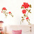 The Third Generation of Colorful Rich Peony Removable Wall Stickers Living Room Bedroom Corridor Background Decorative Wall Sticker