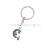 Fashionable Exquisite Dripping Oil Crescent XINGX Keychain Creative Metal Moon Pendant Women's Luggage Accessories Gift