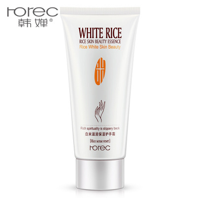 For Export Hchana White Rice Nourishing Moisturizing Hand Cream Body Hand Care Winter Anti-Freezing Hydrating Hand Cream