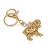 Factory Direct Sales Fashion Creative Metal Rhinestone Elephant Keychain Car Hanger Personality Bag Ornaments Lucky Elephant