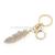 New metal holloway diamond studded coconut leaf key chain creative car accessories campaign with practical gifts