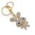 Lovely rabbit key chain diamond diamond animal case hang decoration custom activities gifts