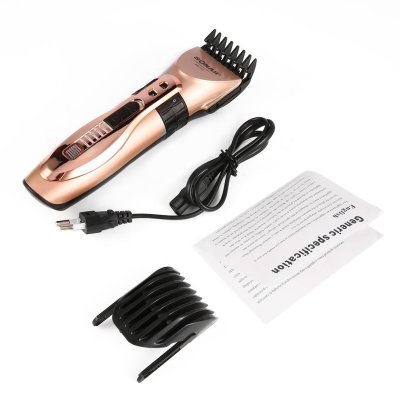 Manufacturers direct shot adult and children 's hair clippers with adjustable cutting head and portable electric clippers