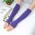 Factory Direct Sales Wholesale Popular Korean-Style Arm Sleeve Men and Women Knitted Half Finger Fashion Autumn and Winter Polyester Cotton Thin Gloves