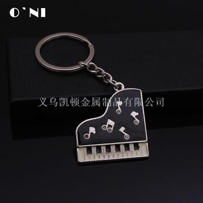 Creative imitation piano musical instrument key chain promotional gifts piano training school publicity gifts