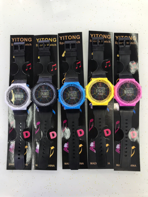 Factory Direct Sales Electronic Watch Foreign Trade Popular Style Electronic Watch Sport Watch Gift Watch Children 'S Watch
