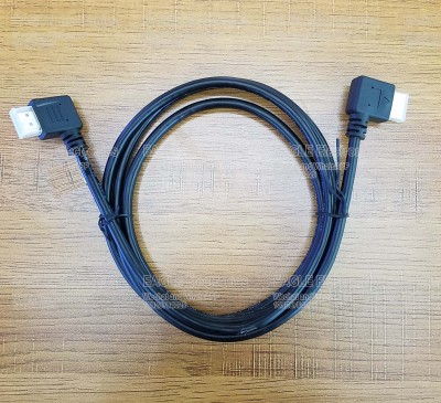 HDMI cable double right Angle