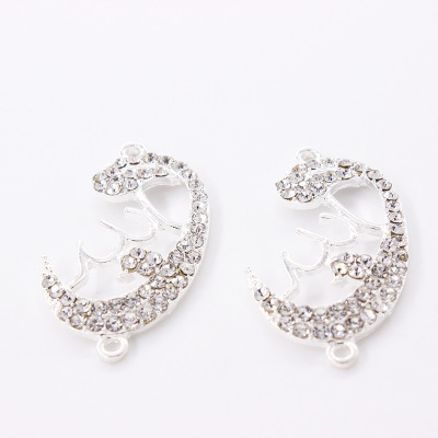 Xingyue fashion point diamond accessories clothing bracelet necklace metal accessories manufacturers wholesale direct sales