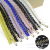 Lace Zipper Dress Bag Clothes Pocket Skirt Candy Color No. 3 Light Gold Decoration Zipper Zipper Accessory