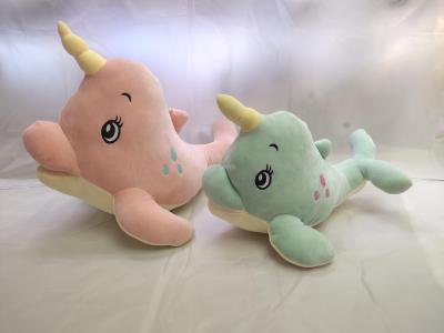Express dolphin doll, the soft unicorn whale pillow lover doll dolphin doll, doll, plush toys