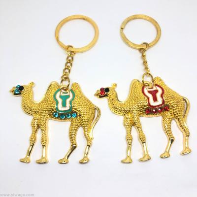 Camel dubai Saudi desert gift souvenir pendant key chain manufacturers custom