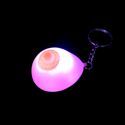 3040 Mimi Flash Keychain Luminous Keychain Human Organ Keychain Little Creative Gifts