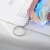 New semi-circular transparent laser zero wallet creative cartoon unicorn zero wallet coin bag