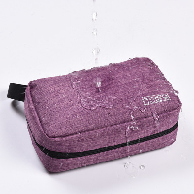 Cationic portable handbag multi - layer for wash bag can be hung, waterproof bag can be customized LOGO activities