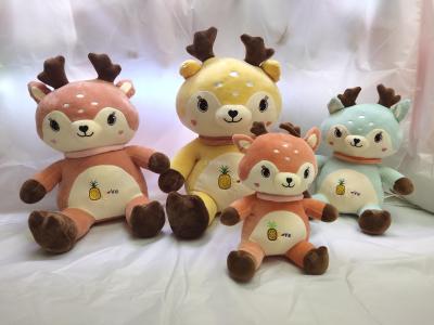 New sika deer plush toy doll pillow software web celebrity hot style gift grab machine doll