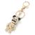 European and American wind zinc alloy diamond bear key ring car bag accessories pendant promotional gifts wholesale