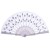 Craft fan, fan, fan, fan, fan. stage folding fan cloth classical art fan color pole sequined fan home decoration fan