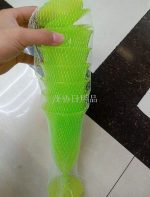 Manufacturers sell 6PCS plastic cups, water cups and multi-purpose household cups for export