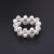 2019 New Pearl Ring Female Fashion Korean Ring Guest Adjustable Ring Instagram Mesh Red Pearl Bracelet Wholesale